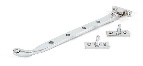 Polished Chrome 10" Peardrop Stay | 33753