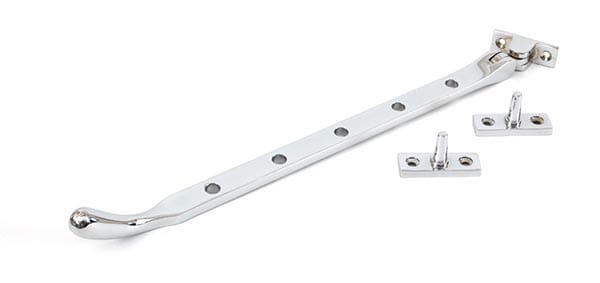 Polished Chrome 12" Peardrop Stay | 33754