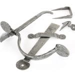 Pewter XL Medium Bean Thumblatch | 33762