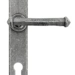 Pewter Tudor Lever Espag. Lock Set | 33766