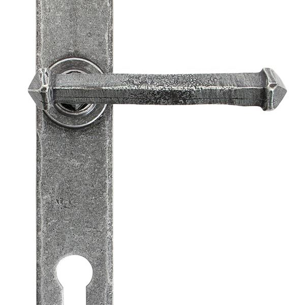 Pewter Tudor Lever Espag. Lock Set | 33766