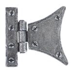 Pewter 2" Half Butterfly Hinge (pair) | 33782