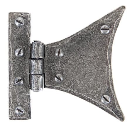 Pewter 3¼" Half Butterfly Hinge (pair) | 33783