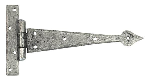 Pewter 9" Arrow Head T Hinge (pair) | 33790