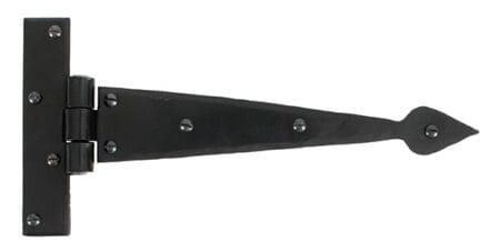 Black 9" Arrow Head T Hinge (pair) | 33806
