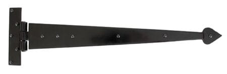 Black 22" Arrow Head T Hinge (pair) | 33808