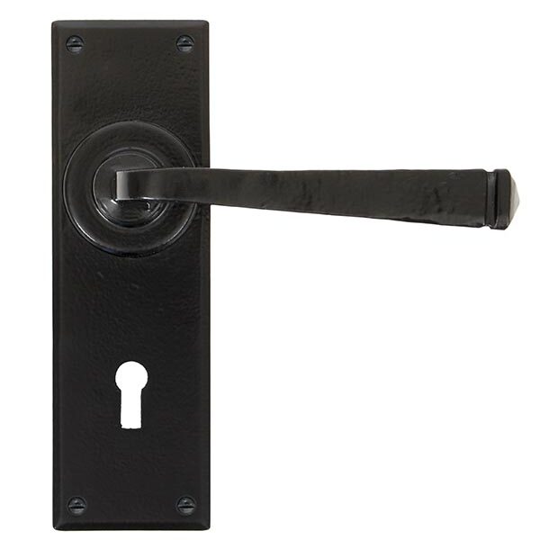 Black Avon Lever Lock Set | 33824