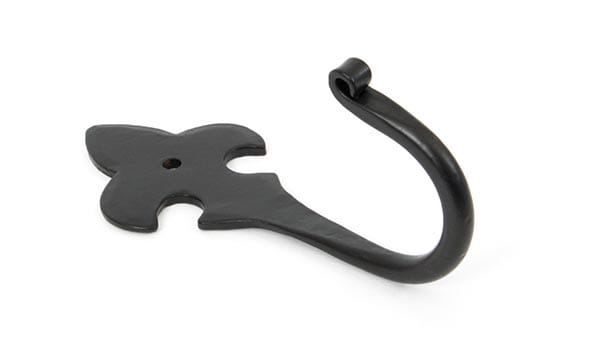 Black Fleur-De-Lys Coat Hook | 33834