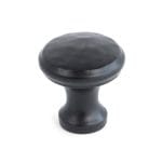 Black Hammered Cabinet Knob - Small | 33840