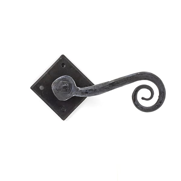 Beeswax Monkeytail Lever on Rose Set (Diamond) | 33848