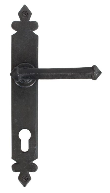 Beeswax Tudor Lever Espag. Lock Set | 33854