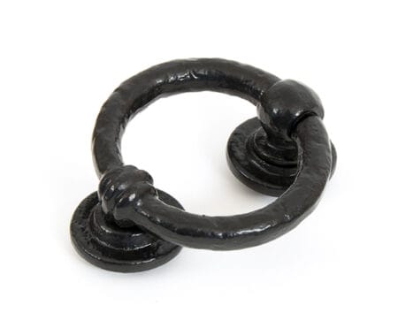 Black 4" Ring Door Knocker | 33869