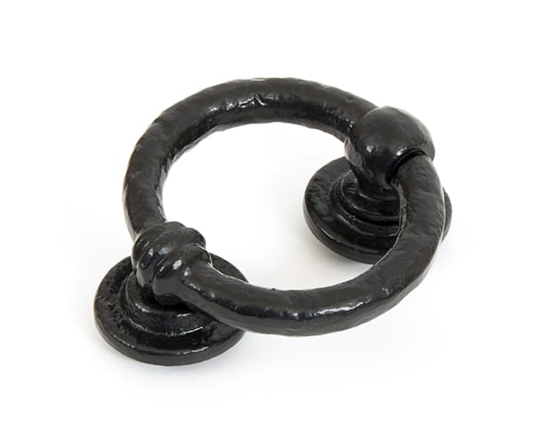 Black 4" Ring Door Knocker | 33869