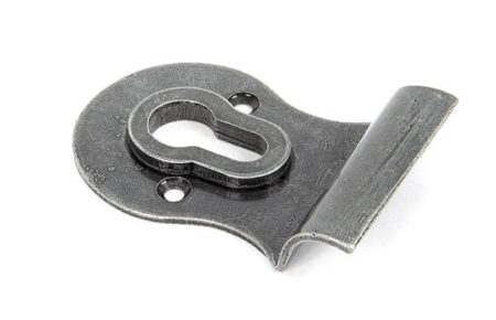 From the Anvil Euro Door Pull - Pewter Patina