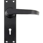 Black Deluxe Lever Lock Set | 33877