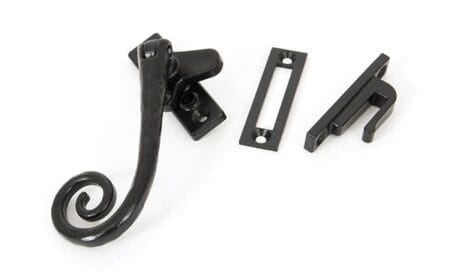 Black Locking Deluxe Monkeytail Fastener - LH | 33882