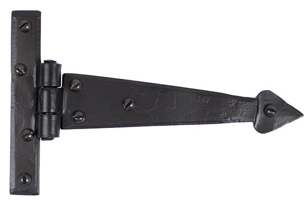 Black 6" Arrow Head T Hinge (pair) | 33972