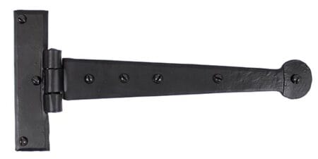 Black 9" Penny End T Hinge (pair) | 33988