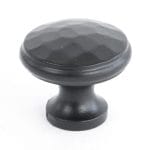 Black Hammered Cabinet Knob - Medium | 33992