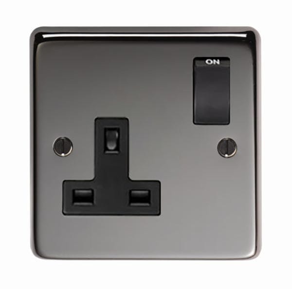 BN Single 13 Amp Switched Socket | 34223