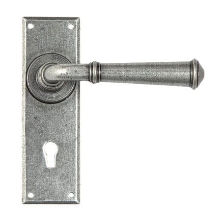 Pewter Regency Lever Lock Set | 45125