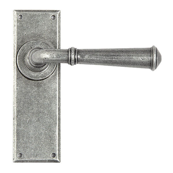 Pewter Regency Lever Latch Set | 45126