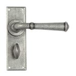 Pewter Regency Lever Bathroom Set | 45127