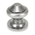 Pewter Regency Centre Door Knob | 45155