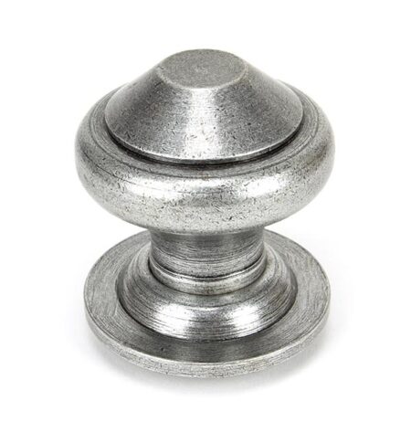 Pewter Regency Centre Door Knob | 45155