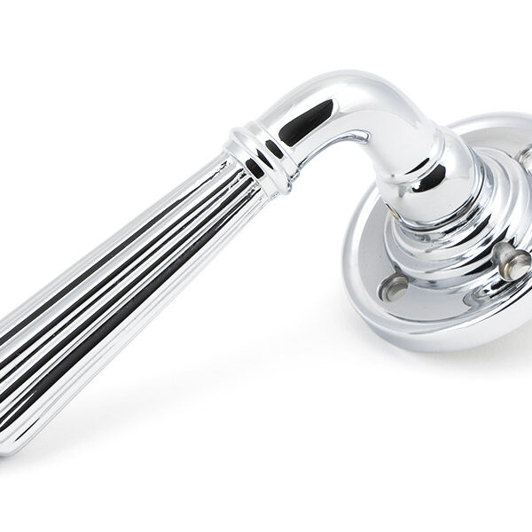 Polished Chrome Hinton Lever on Rose Set | 45315