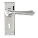 Polished Chrome Hinton Lever Lock Set | 45316