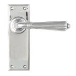 Polished Chrome Hinton Lever Latch Set | 45317
