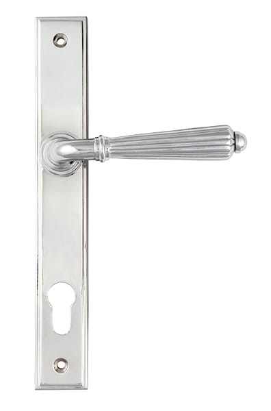 Polished Chrome Hinton Slimline Lever Espag. Lock Set | 45320