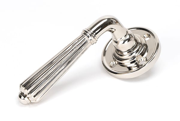 Polished Nickel Hinton Lever on Rose Set | 45321