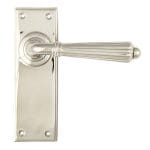 Polished Nickel Hinton Lever Latch Set | 45323