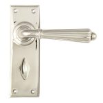 Polished Nickel Hinton Lever Bathroom Set | 45324
