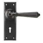 Aged Bronze Hinton Lever Lock Set | 45328