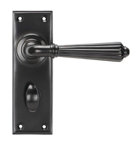Aged Bronze Hinton Lever Bathroom Set | 45330