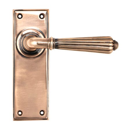 Polished Bronze Hinton Lever Latch Set | 45335