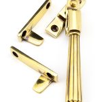 Aged Brass Night-Vent Locking Hinton Fastener | 45344