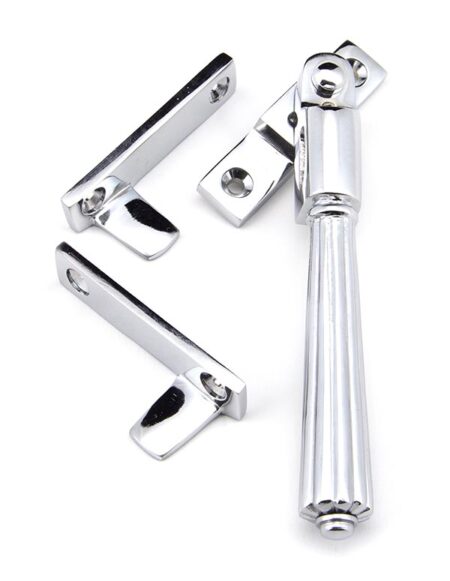 Polished Chrome Night-Vent Locking Hinton Fastener | 45345