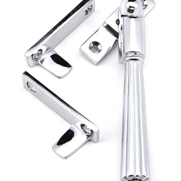 Polished Chrome Night-Vent Locking Hinton Fastener | 45345