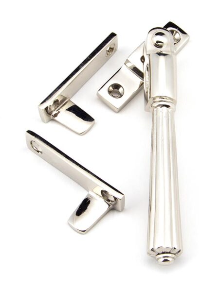 Polished Nickel Night-Vent Locking Hinton Fastener | 45346
