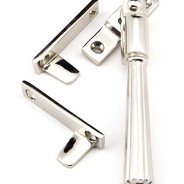Polished Nickel Night-Vent Locking Hinton Fastener | 45346