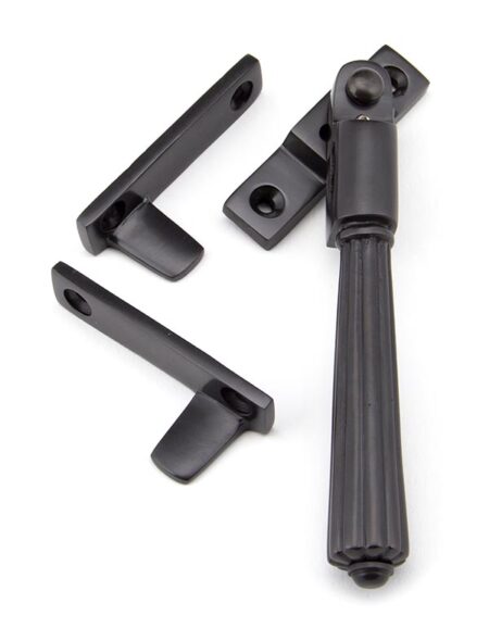 Aged Bronze Night-Vent Locking Hinton Fastener | 45347