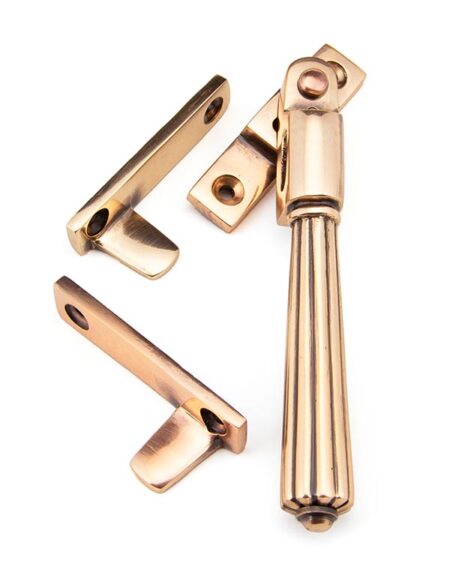 Polished Bronze Night-Vent Locking Hinton Fastener | 45348