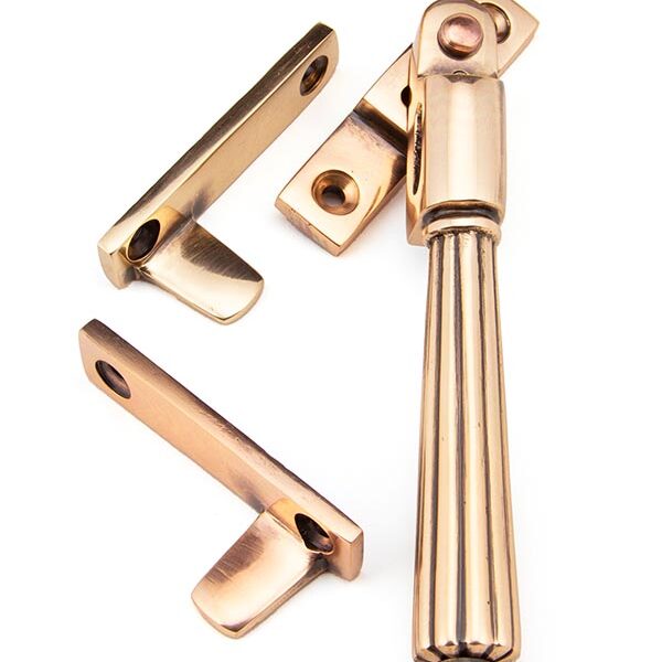 Polished Bronze Night-Vent Locking Hinton Fastener | 45348