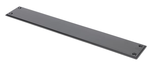 Aged Bronze 425mm Art Deco Fingerplate | 45387