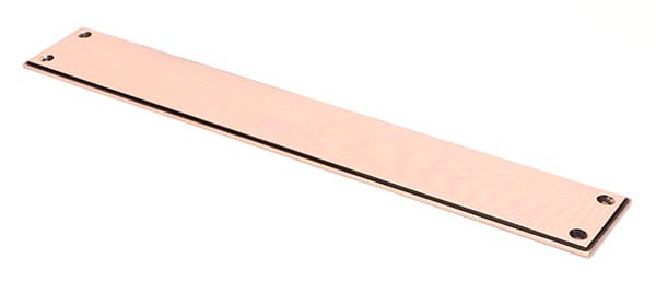 Polished Bronze 425mm Art Deco Fingerplate | 45388