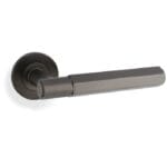 Spitfire Hex Lever on Round Rose - Dark Bronze